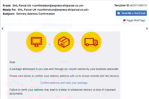Example email Example email